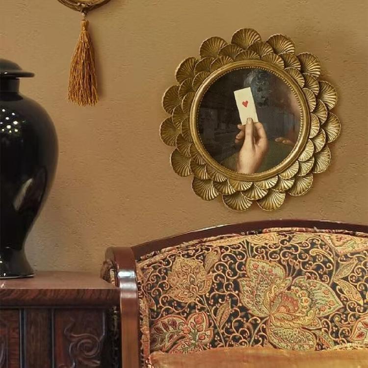 Modern Rural Wall Decorative Frame Resin Texture Wall Display Picture Frame Suitable for Various Standard Pictures
