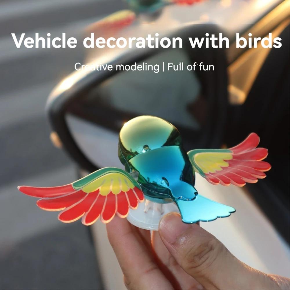 New Style Electric Car Companion Interactive Hanging Bird Toy Childrens Birthday Gift for Boy Girls Vehicle Decoration Accessory