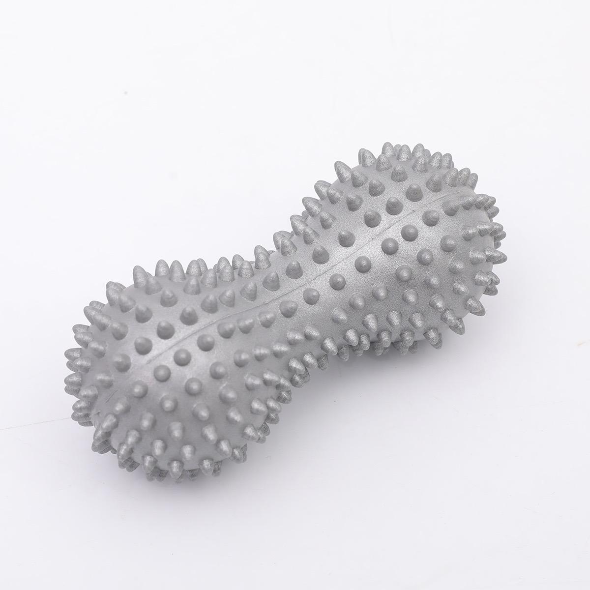 

1PC Peanut Double Spike Muscle Fascia Ball Suitable for Foot Fasciitis Fitness Ball Back Arch Massage Ball