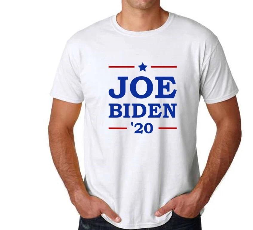 Joe Biden 2020 Presidential Campaign T-Shirt Democrat Liberal White Tee Shirt L