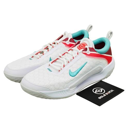 

Nike Court Zoom NXT Білий Хабанеро Червоний Вицвілий Бірюзовий Чоловічий DH0219-136 EU 42 білий/срібний