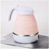 Collapsible Electric Kettle Portable Water Boiler For Travel Camping Caravan Boat Hiking Business Trip Home Use