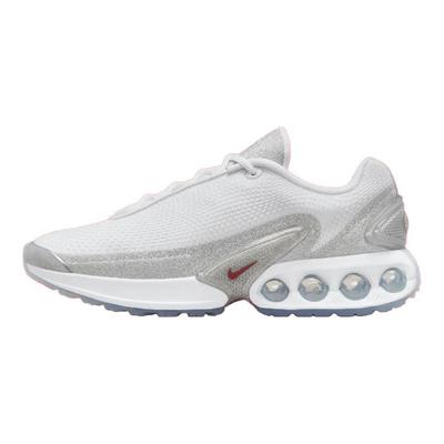 Air Max DN Silver Glitter Women Sneakers White Team-Red HQ3457-161
