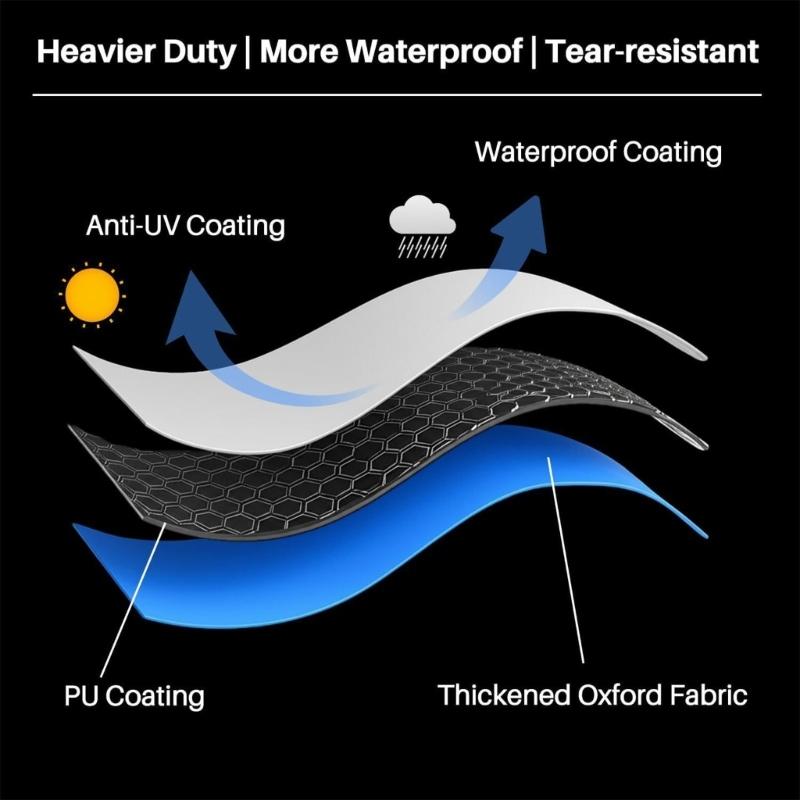 Snow Blower Dust Cold Resistant Cloth Protective Cover With 3 Size