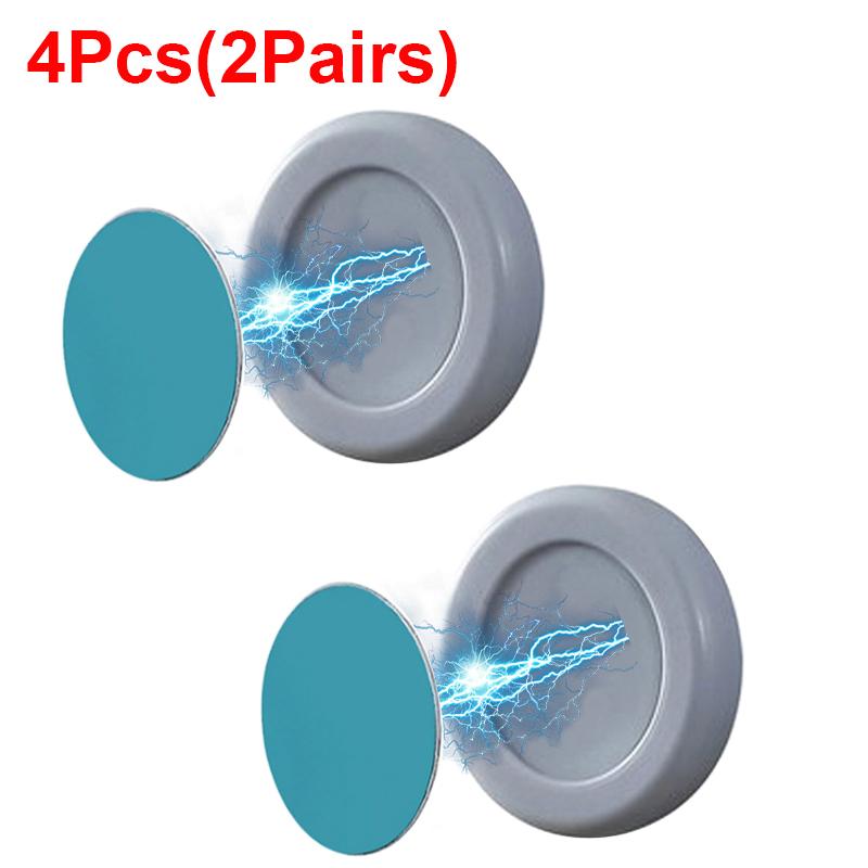 2/24Pcs Magnetic Hooks Wall Mount Strong Magnet Remote Control Holder Key Fridge Sticker Storage Hooks Home Decor Organizer Hook