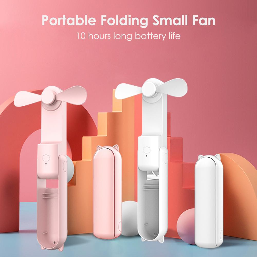 Ventilatore Portatile USB GS Bella Coniglio – Ricaricabile, 2 Velocità, Regalo Perfetto Per Bambini