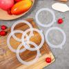 Silicone Jar Gaskets, Rubber Seals for Glass Jars Airtight Silicone Replacement Gasket Leakproof Rubber Gasket for Canning Mason Jars for Mason Jar,