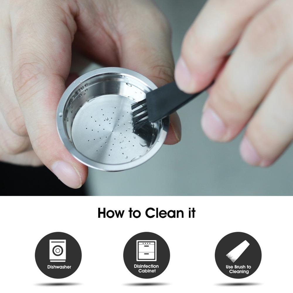 Reusable Design Stainless Steel Capsule Rod Coffee Capsule Pod For LAVAZZA MIO
