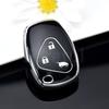 Guscio Portachiavi Auto in TPU a 2/3 Pulsanti Custodia Cover per Renault Duster Logan Dacia Sandero Fluence Clio Kangoo Megane Modus Espace Laguna
