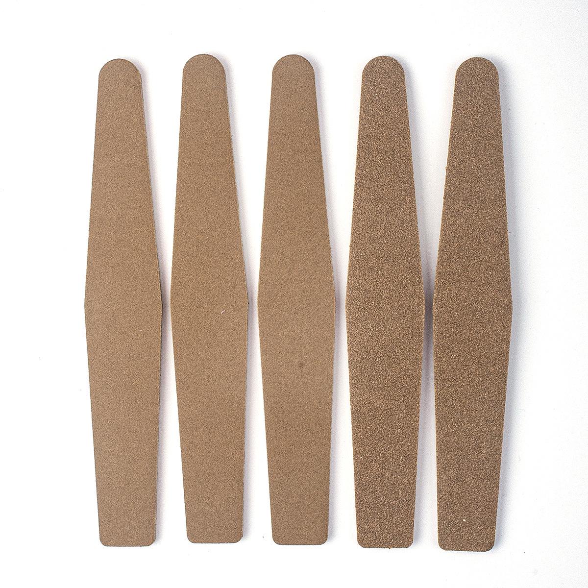 

Korean-Style Durable Waterproof Nail File: Abrasive, Washable, High-End Buffing Pad Diamond Shape