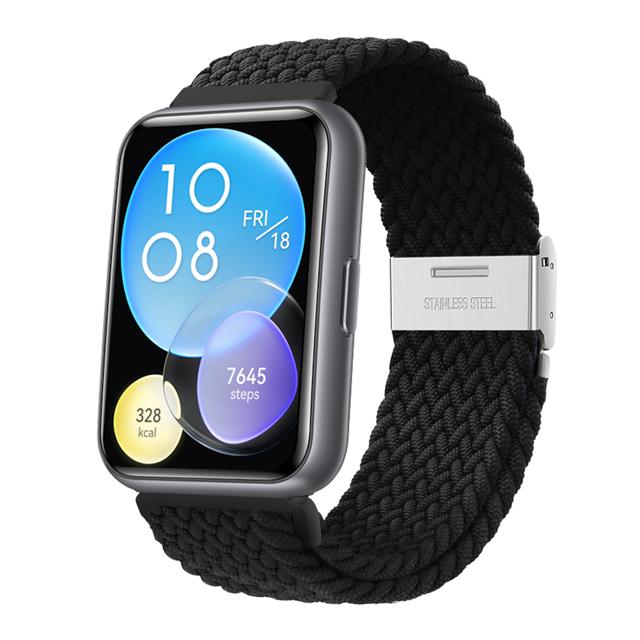 Nylon Band for HUAWEI Watch Fit 2 Strap Watchband Accessories Braided Solo Loop Correa Bracelet for HUAWEI Watch Fit2 New Band