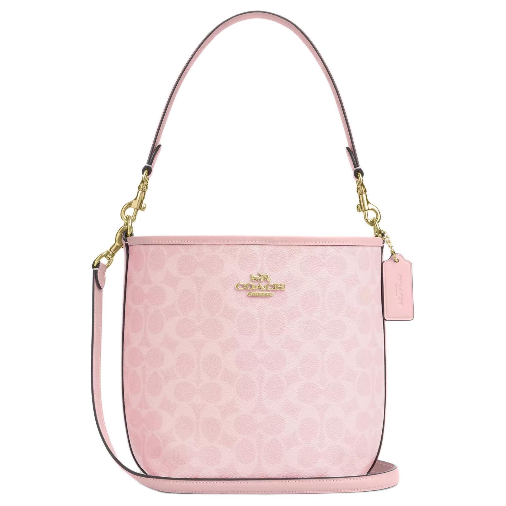 COACH City Bucket Coated Canvas Bucket