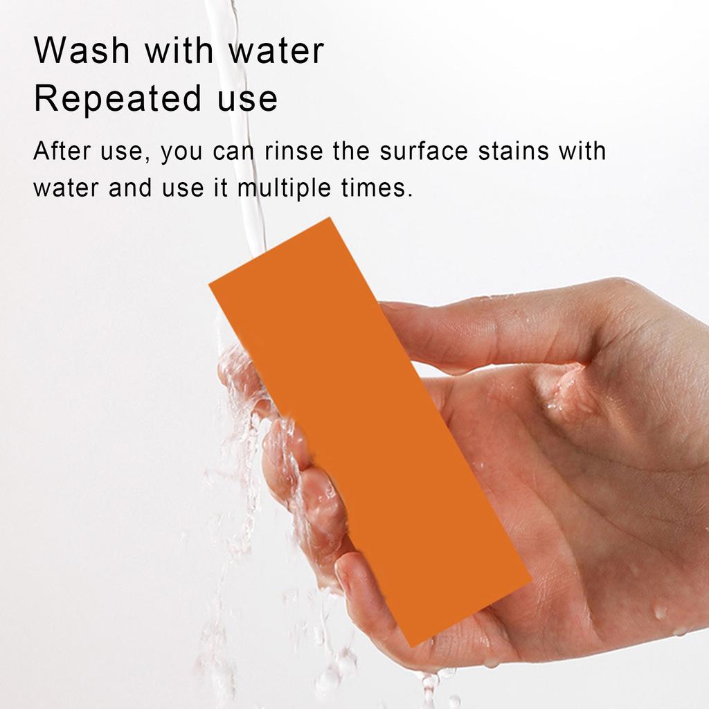 Stainless Steel Stain Solid Color Kitchen Eraser Magic Eraser Powerful Limescale Remover Cleaning Pad Outdoor Convenient Tools