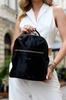 Women's eco backpack PTN PLEC-ALE-7-7744 Black