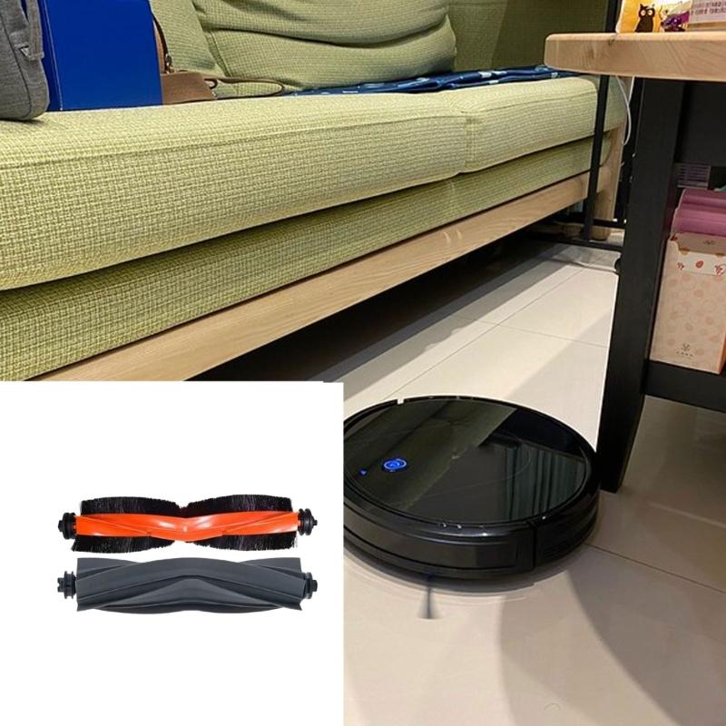 Set of 2 Vacuum Cleaner Roller Brush Sweeping Robot Cleaning Brush Vacuum Cleaner Accessories Plastic Material for X30
