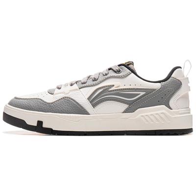 Original Era Synthetic Leather Low Top Skateboard Shoes Men's White Gray AGCU337-1