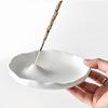 Wabi-sabi Incense Holder: Retro Chinese Sandalwood Film Tray, Vintage Ornament