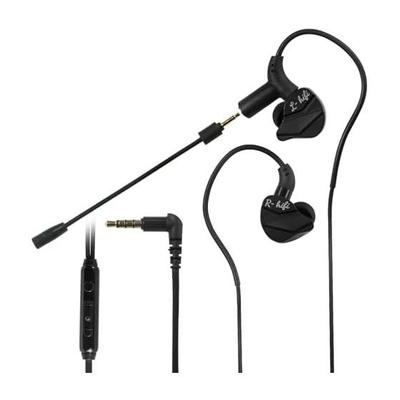 GameBuds Pro Gaming Earphones, Wired Earphones with Microphone [Removable Microphone] Ergonomic Gaming Earphones with Microphone, Popular Wired
