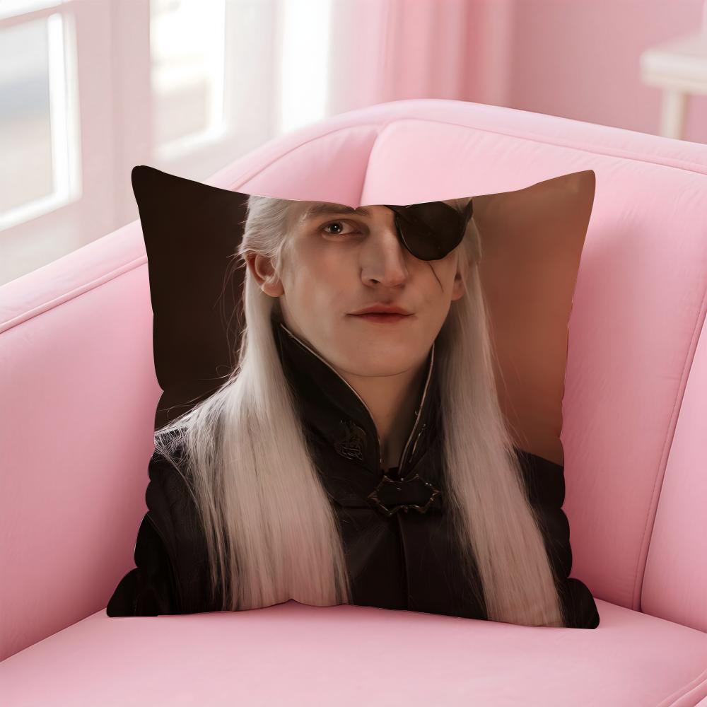 

DDaemon Targaryen Cushion Cover Pillowcase Short Plush Invisible zipper Room Sofa Cushion Cover 30X30cm