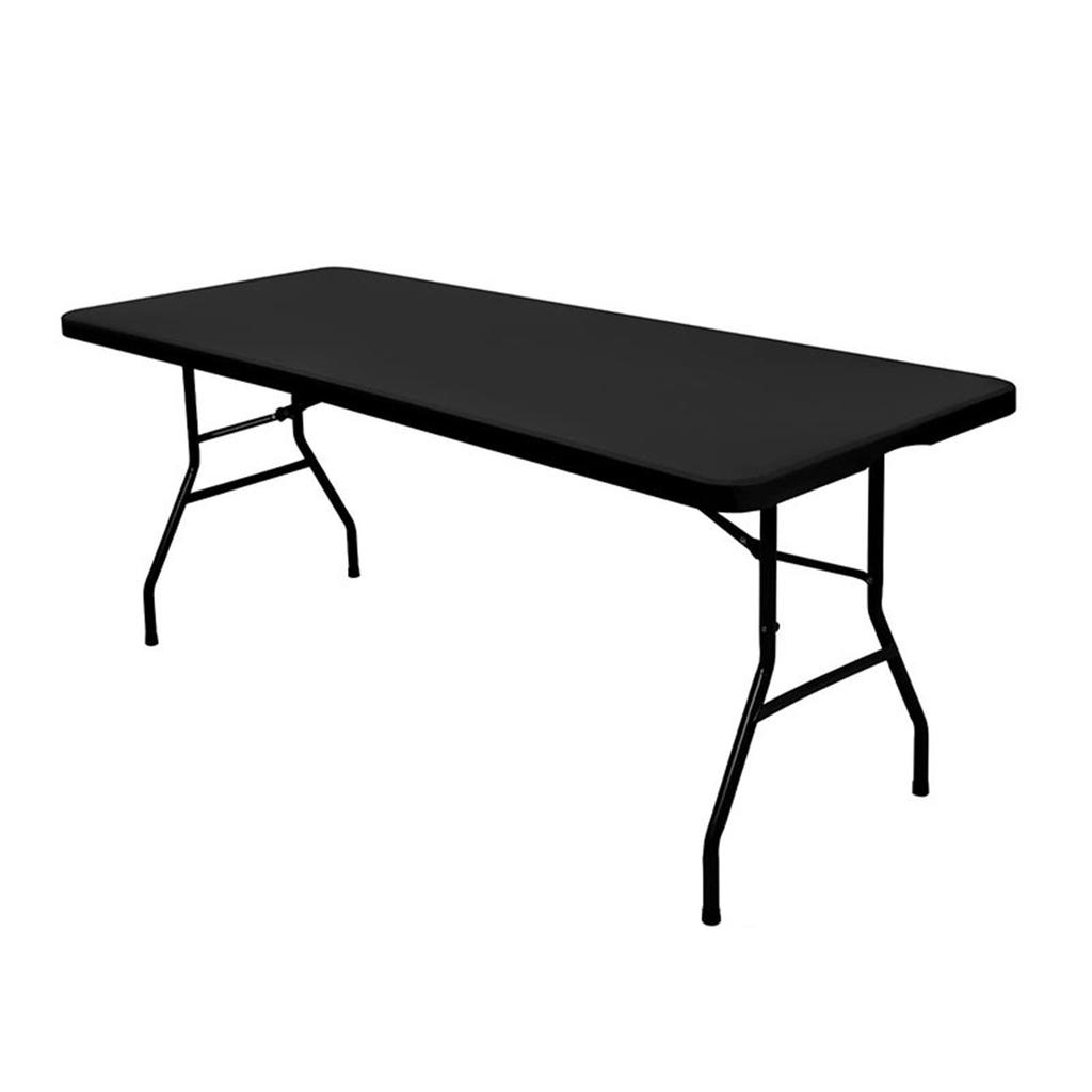 Spandex Tablecloth Elastic Fitted Picnic Table Cover Washable Foldable Polyester Rectangle Tablecloth for Outdoor Dining