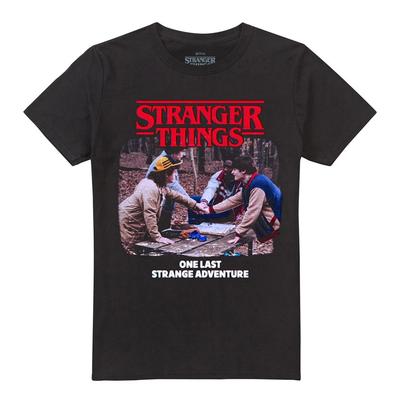 Stranger Things Un'Ultima Strana Avventura T-shirt Unisex S-2XL, Nera