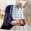 Atletico Madrid Player Blanket Soft Warm Cozy Great for Sofa Bed Office Four Seasons Multipurpose Playful Design