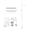 HIKVISION Outdoor Security Camera Mounting Pole CN Plug (adapter Included)