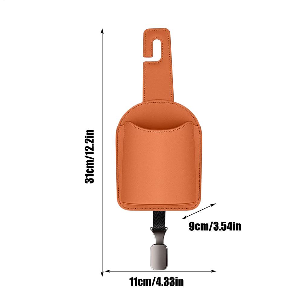 

Car Back Seat Cup Holder Multifunctional Automotive Storage Drink Water Bottle Storage Holder For Travel Truck Interior Cell помаранчевий