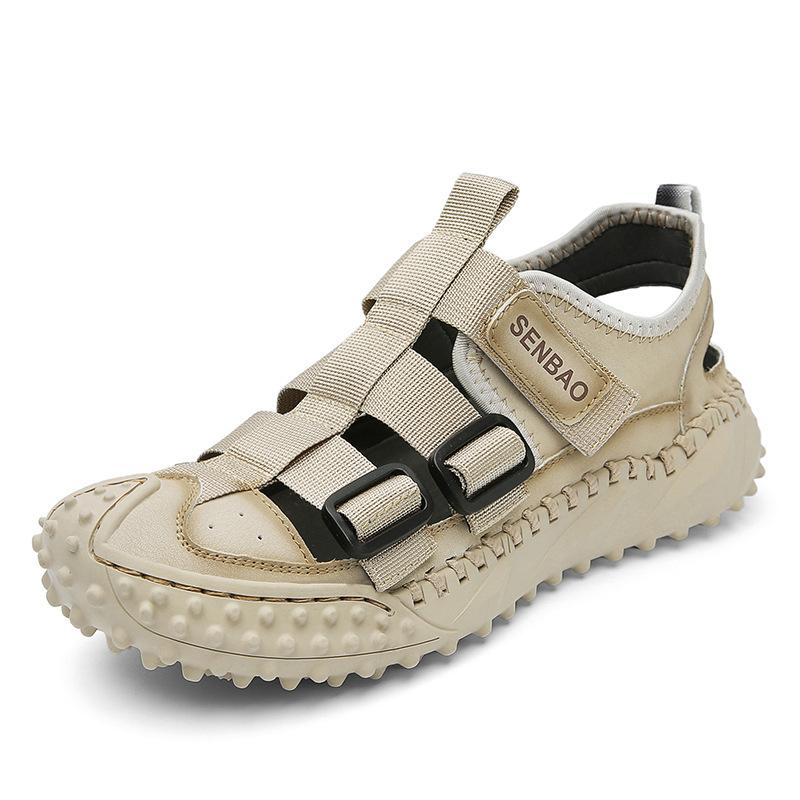 Foreign Trade Large Size Handmade Beach Breathable Outdoor Fashion Men's Sandals