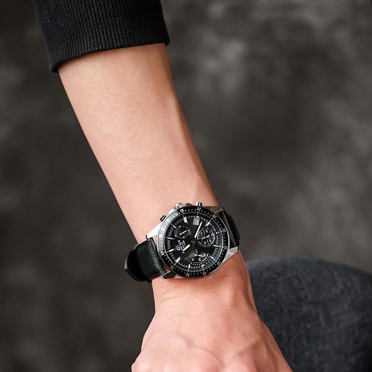 CASIO Men EDIFICE Black Watch EFV-540L-1AVUPR