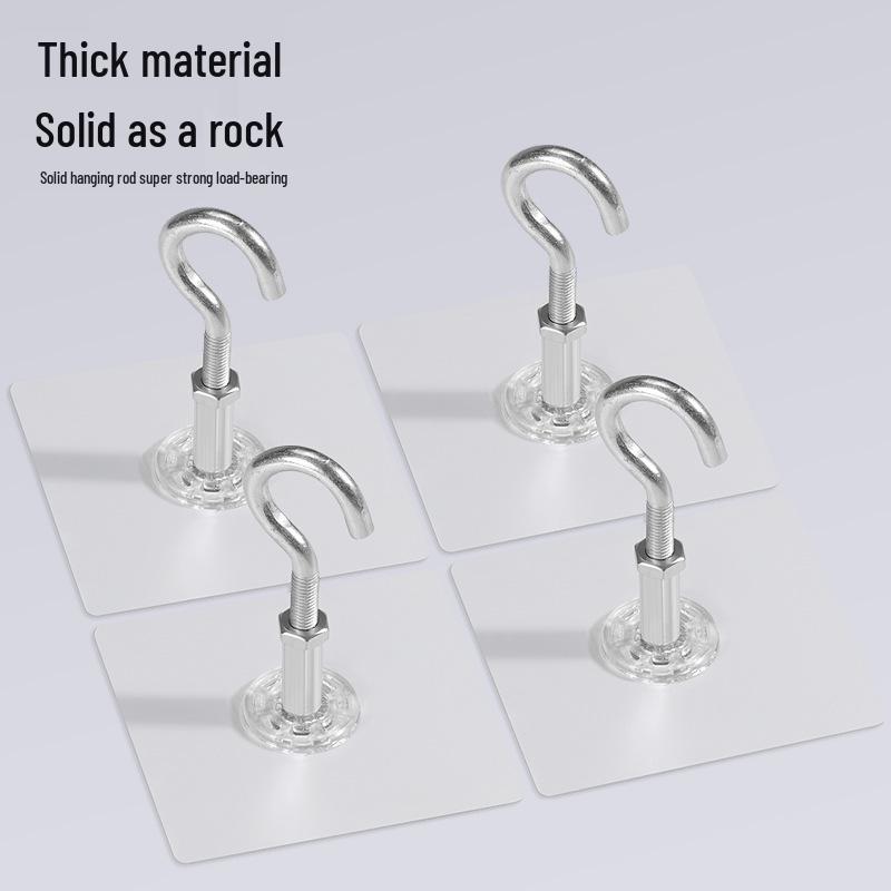 Traceless Ceiling Hook for Mosquito Nets and Curtains