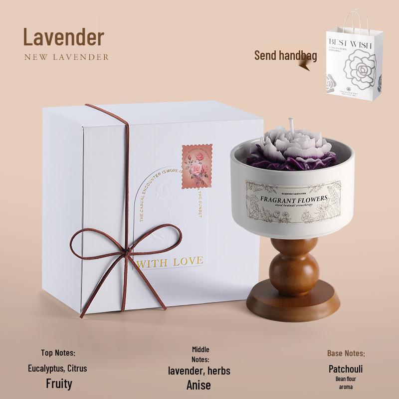 High-End Soy Wax Aroma Candle - Long-Lasting Fragrance for Weddings, Birthdays, Party Favors & Decorative Home Ornaments.