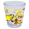 K Company Paw Patrol Sparkly Clear Cup 2, Marshall & Rubble, PAW-CL2-MR, H9.1 X W8.3 X D8.3cm