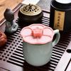 Flexible Silicone Mug Lid for Kitchen Offices Home Use Dust-proof Sun Flower Cups Cover For Indoor Outdoors