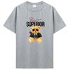 Knight Box Teddy Bear Pattern T Shirt Women Summer Cotton Casual Tshirt Unisex Tops Tees Cartoon Unisex TShirt Streetwear