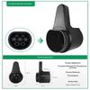Ladekabel Stecker Halter Zusätzlicher Schutz Wandhalterung Wallbox Steckdose E-Auto Ladegerät Steckerhalter Für Elektrofahrzeug Typ 2/Typ 1