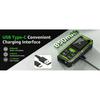Huepar Dual Laser Rangefinder 120M/200M Green Beam Digital Laser Meter Multiple Unit Measurement Tool With Backlit LCD display