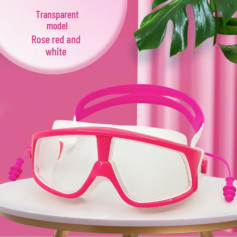 SEA WING Kids Anti-Fog Swim Goggles with Earplugs