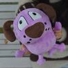 Purple Dog Plush Toys Cartoon Animals Fluffy Dolls Kawaii Dog Stuffes Toy Plushie Birthday Gifts