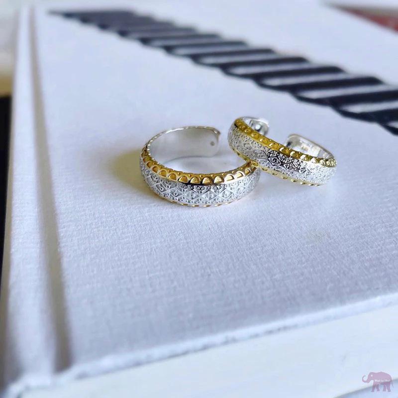 

Xiangxu New Thai Fashion Luxury Open Ring for Couples