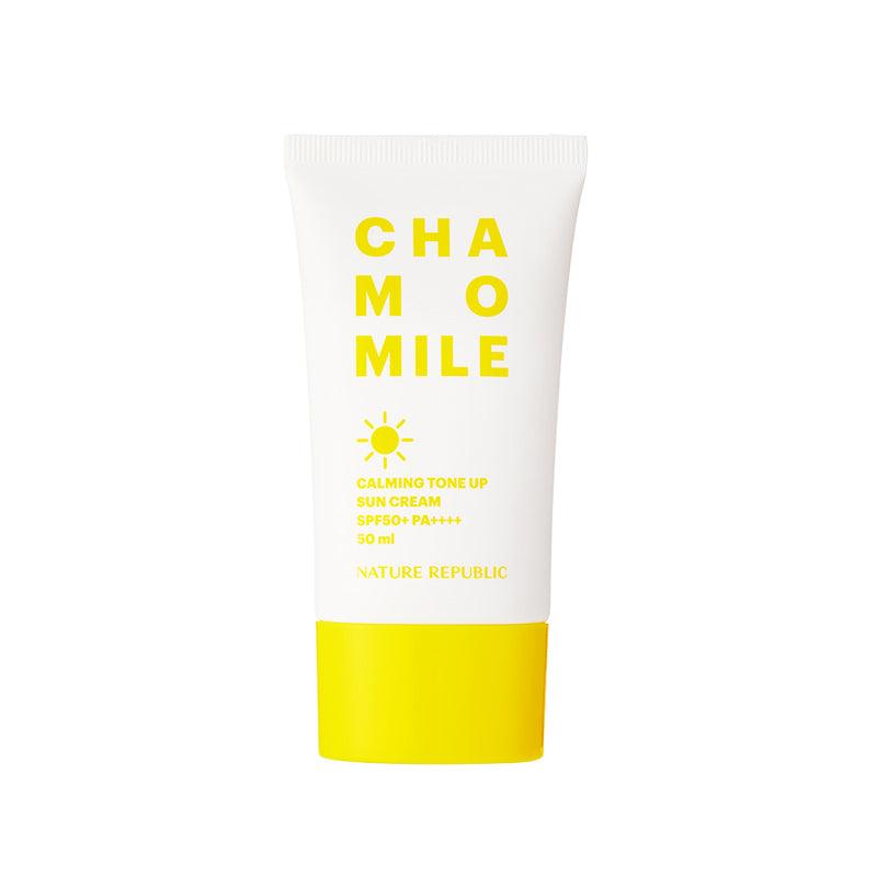 

[Nature Republic] Chamomile Calming Tone Up Sun Cream SPF 50+ PA++++ 50ml