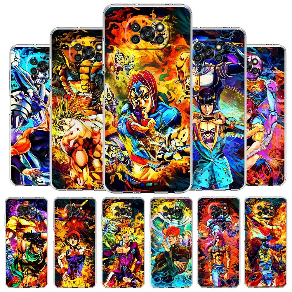 

Фиолетовый чехол JoJo Bizarre Adventure Hermit для Xiaomi Poco X3 NFC F3 M3 X4 M4 Pro 5G Mi 11 Lite Ultra 11X 12 12T Pro 11i