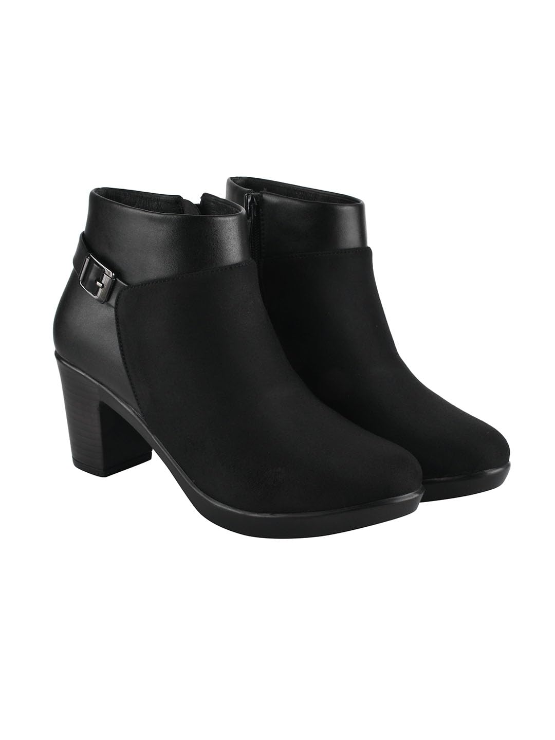 

Shoetopia girls BT-3407 Black Ankle Boot - 3 UK (Girls-BT-3407-Black) 3 UK чёрный