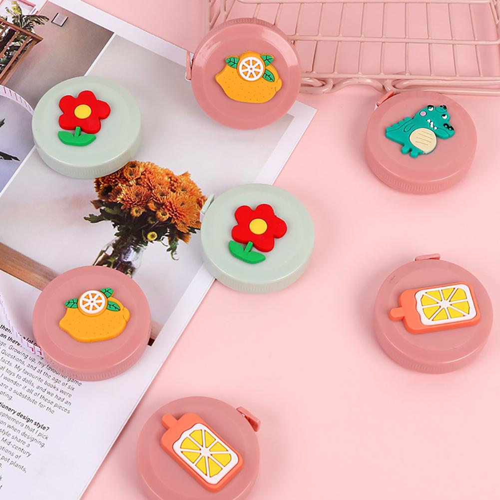 1.5m Cartoon Mini Tape Measure Measuring Tape for Body Fabric Sewing Tailor Cloth Knitting Measurements