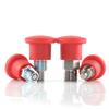 KST218 Stainless/Carbon Steel Dowel Three Colors Knob Non Lock-Out Index Plungers Coarse Thread Mini Indexing Plunger