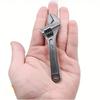 1pc 4Inch Adjustable Wrench High Carbon Steel Portable Mini Plumbing Open-End Spanner Household Multifunctional Manual Tools