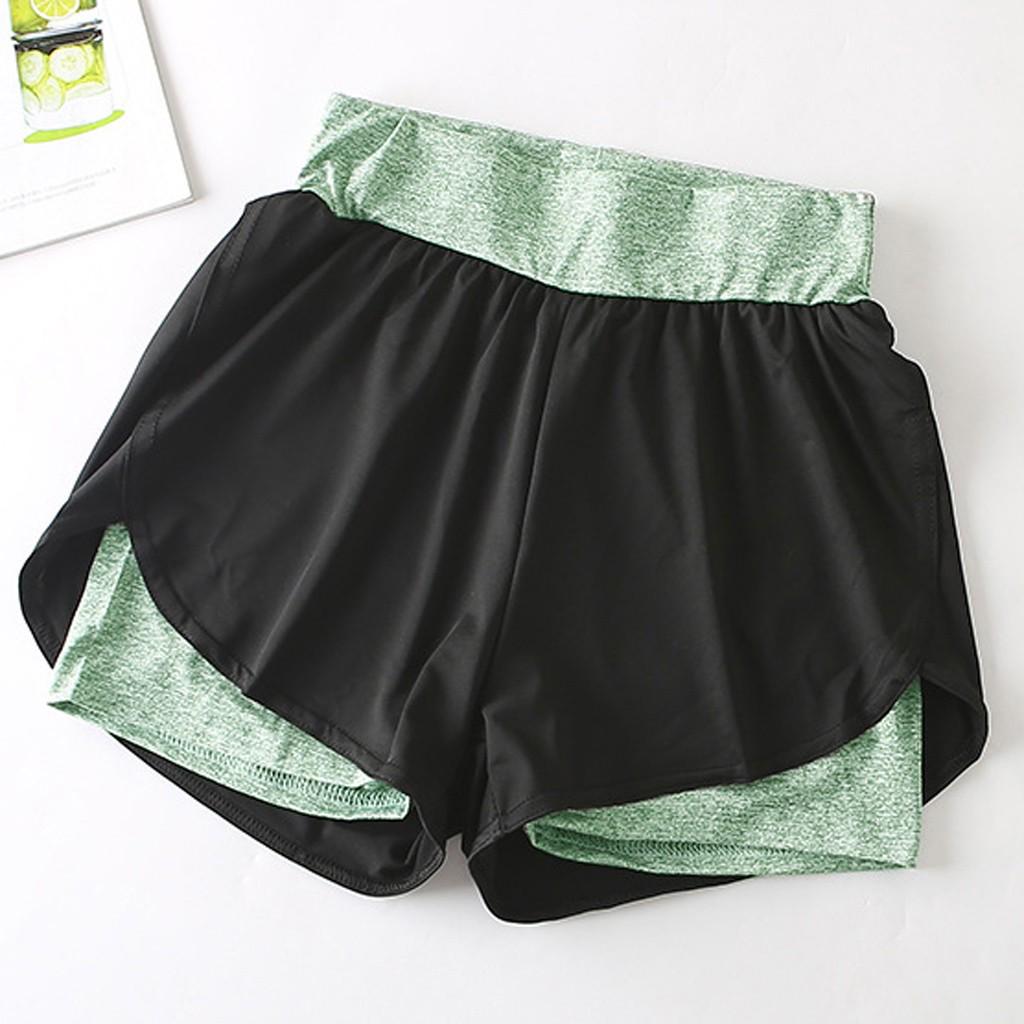 Lady Women Joga Kolor Elastyczne spodnie sportowe Spodnie Spodenki Spodnie Spodnie do fitnessu