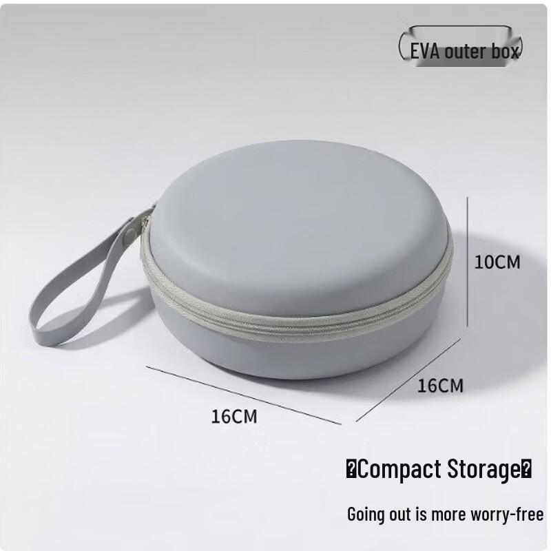 Summer Ice Silk Hooded Travel Neck Pillow