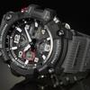 Casio G-SHOCK Serie Land Quadrante Grande Grande Re del Fango Resistente alla Sabbia e al Fango Struttura Antiurto Movimento Solare al Quarzo Cinturino in Resina Giapponese e GWG-100-1A8JF