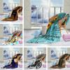 Flannel Cartoon Print Air Conditioning Blanket For Household Sofa Bedroom